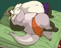Preed and Kozo Hippo by Gill Panda, colored by me by CashewLou
