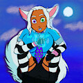 Crouching curious (Update on where I've been in descr~) by BlooSnoot
