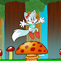 Bouncy Mushroom -By StarryBlur-