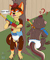 Dead otter by 1coyotpup