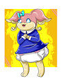 Amanda The Baby Audino -By PlatinaSena-