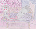 Lounging Stolas by LunarSolar