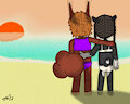Day at the beach 2: Sunset