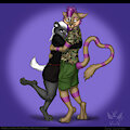 [COMMISSION] - Cuddle by YarpiLacertae