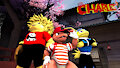 Hiroshi, Akira, and Charles go to Japan and China