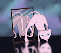 Mew doing Jackopose by JakuyaArt