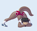 the pose