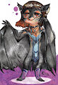 Diurnal nocturnal bat