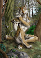 Commission - The flute player by FuriarossaAndMimma