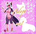 ADOPT: Purp Wolf Girl (Reduced Price!) [CLOSED]
