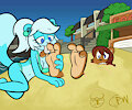 Beach Beauties (Collab) by MintyTempest