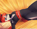 Lounging in Silk [clothed]