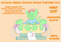 School Pencil Stocks Tickle Punishment YCH - OPEN