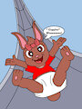 Amy Slides Happily