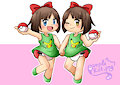 Twins want to fight!