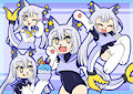 Watercat Sketch Page