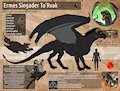 Ermes Siegader To'Rvak - Reference sheet