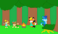 Animator Igor Camping with his Family in Amazon Jungle Day