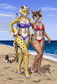 Priss and Mika by HeresyArt