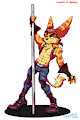 COMMISSION: Ratchet Pole Dancer by Mimy92Sonadow