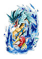 Gyarados Tattoo Desing