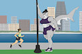 Jogging Nadine by larroqe