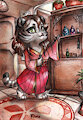 Chibi commission - Bottling up feelings