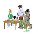 [Old Art] Company and Tea by JAR