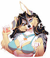Twitter bust commission: Kemperfluff