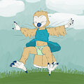 **gift** Young Minerva Attempting to Fly by Fanthrose