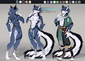 Ref Sheet - Midnight Blue