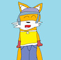 Tails Dressed As Sora Takenouchi