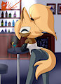 Alone at the bar