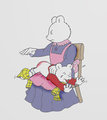Rupert  gets  a  spanking!