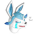 Sad glace sticker :c by RexiTheGlaceon