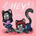 Annoying Brother by KittyPrint