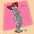 Peg Pete duct taped by doodleporn