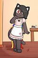 maid cat