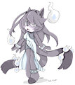 Nola the cat by Lizabuguwu