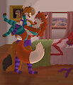 ⁺ ☁⋆ a quiet night in ⋆☁ ⁺ [commission] by alexmewmew