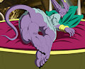 Sleepy Beerus by Footninja15
