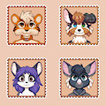 Animated Pixelart Stamps