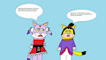 Blaze And Honey Swap Outfits by jeremycrimson