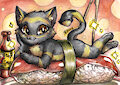Chibi commission - Sushi by FuriarossaAndMimma