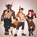 A pirate crew by TimLake