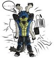 Bored Behemoth King by KorexNevara