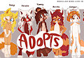 *SOLD OUT*_Red pandas and trash pandas