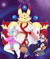 Cosmic Trio