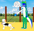 taking nestor for a walk by ALESSIO626