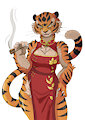 Master Tigress Night Out by Dktorzi